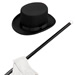 Top Hat, Formal Cane, and Tuxedo Gloves