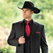 Andrew Fezza Savannah Long Black Western Tuxedo